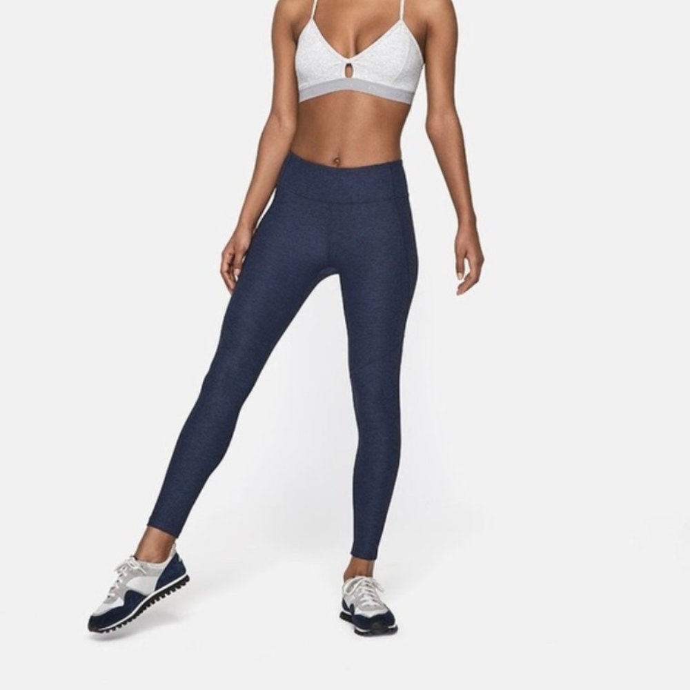 NEW!! Outdoor Voices 7/8 Warmup Leggings in Navy